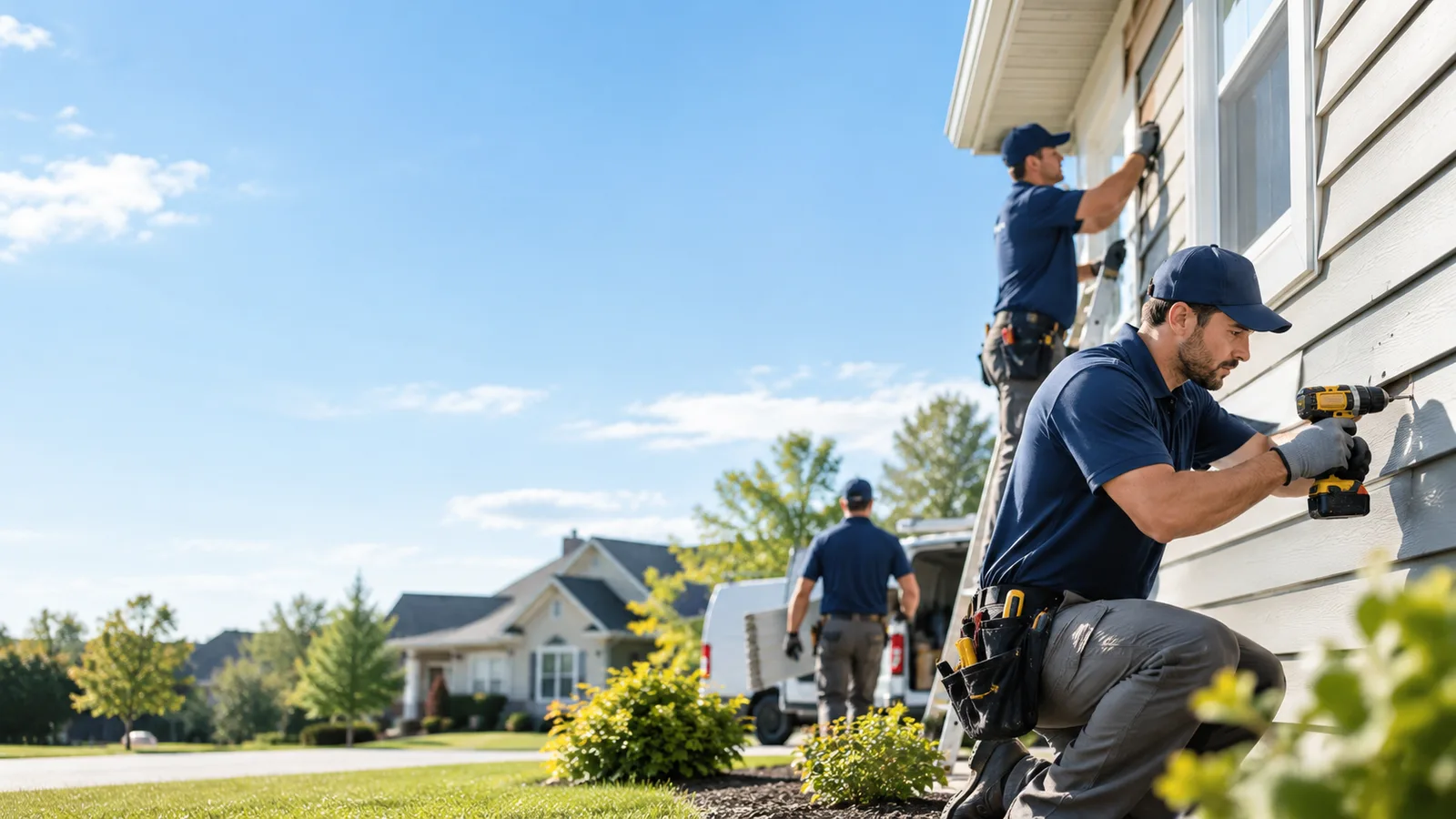 Cracked Siding Repair in White, GA